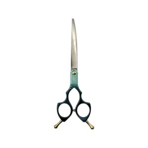 Paris 6.5" Curved Green Scissors