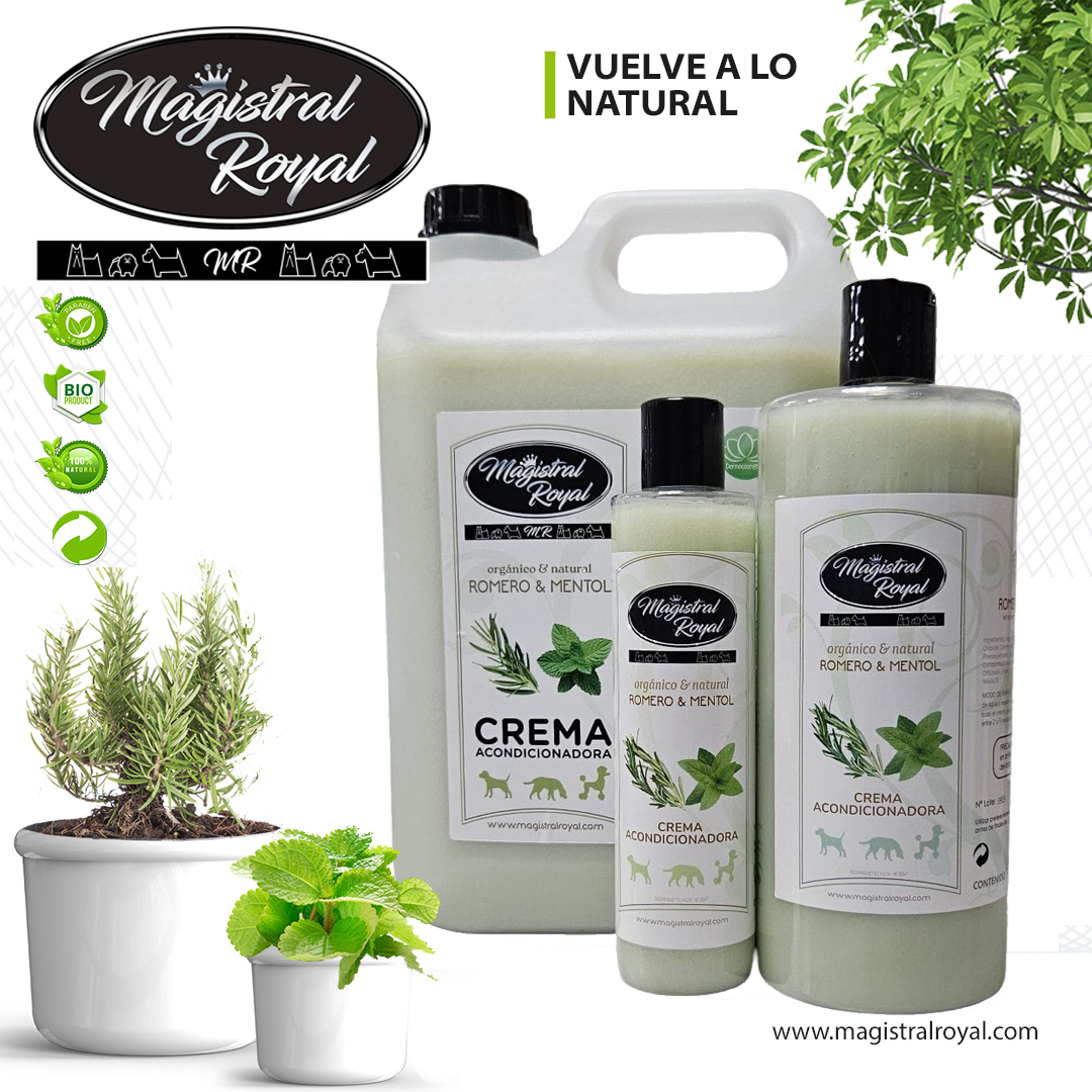 Crema Acondicionadora Romero y Mentol